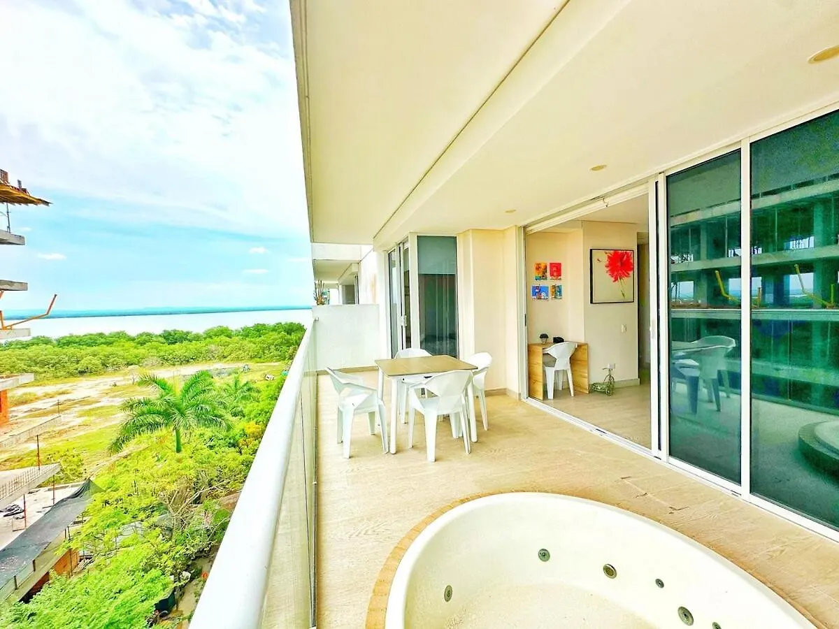 Cartagena Cielo Mar Apartment Steps From The Beach